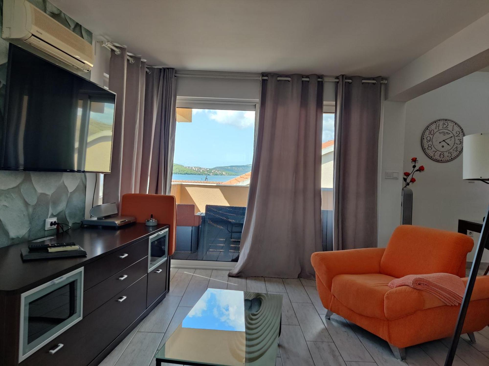 Apartments Villa A - Heating Pool Trogir Eksteriør billede